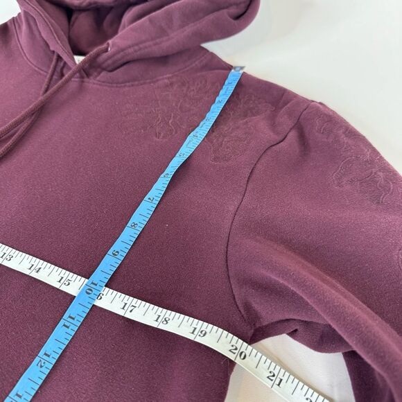 Athleta Retroplush Embroidered Hoodie Sweatshirt Size Small - Picture 10 of 15